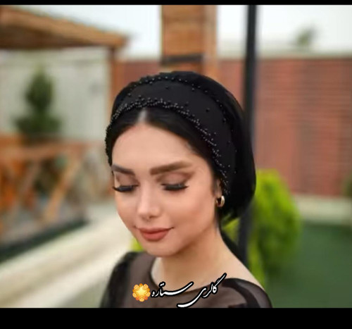 توربان مجلسی مدل لاله اسکندری سبک دالبری