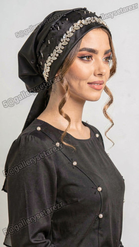 توربان جواهردوزی سنگ اتریشی مدل کاملیا از برندگالری ستاره