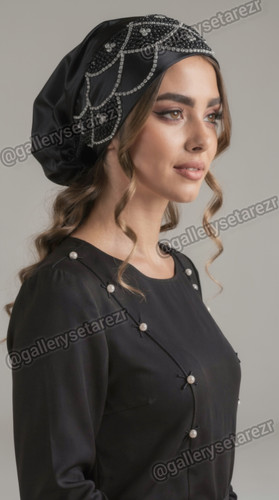 توربان جواهردوزی مدل دلوین از برندگالری ستاره