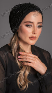 توربان مجلسی جواهردوزی دوزی مدل ادرینا از برندگالری ستاره