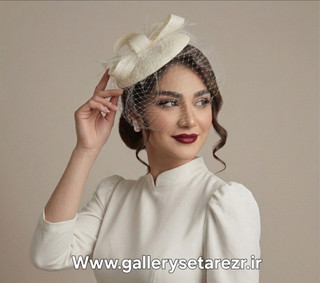 کلاه ملورین از برند گالری ستاره با دیزاین گل دستساز_قطر17